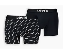 Levi's Boxer parigamba ® con logo Confezione da 2 Multicolore / Black/White Multicolore