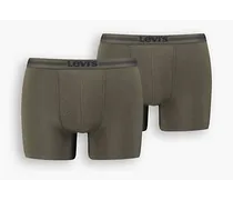 Levi's Boxer parigamba ® Confezione da 2 Verde / Khaki Verde