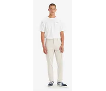 Pantaloni XX Cargo slim Bianco / Pumice Stone Stretch Twill