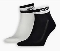 Levi's Calzini  sportivi medi a righe Confezione da 2 Multicolore / Black/White Multicolore