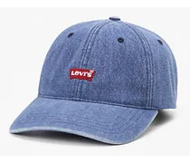 Levi's Cappellino in denim Housemark Blu / Jeans Blue Blu