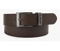 Levi's Cintura Ashland in metallo Marrone / Brown Marrone