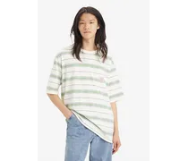T shirt Workwear Multicolore / Stanlee Stripe Egret