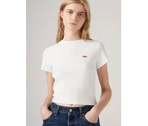T shirt Essential sportiva Bianco / White + Cotton