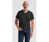T shirt Housemark Original con scollo a V Nero / Mineral Black