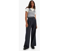 Pantaloni a gamba ampia e pieghe Blu / Lois Stripe