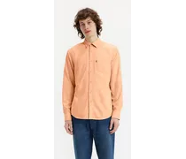 Camicia Sunset standard con tasca Arancione / Peach Bloom
