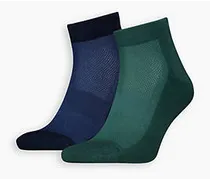Calzini ® sportivi medi in mesh Confezione da 2 Multicolore / Green/Blue