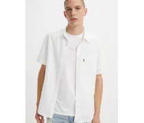 Levi's Camicia Sunset a manica corta con tasca Bianco / Bright White Plus Bianco
