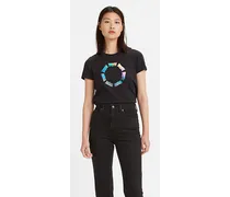La T shirt Perfect Nero / Iridescent Caviar