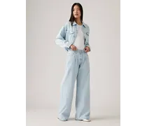 Dad Jeans Lightweight oversize a gamba ampia Blu / Never Going To Change