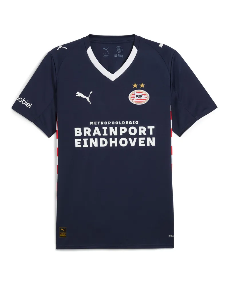 Puma Maglia gara Away PSV Eindhoven 25/26 da uomo, Accessori, Blu Blue