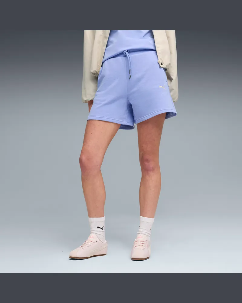 Puma Shorts a vita alta  Class 5" da donna, Accessori, Viola Purple