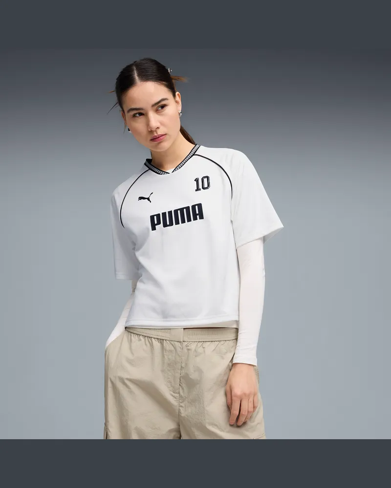 Puma Maglia  Sport dal taglio morbido da donna, Accessori, Bianco White