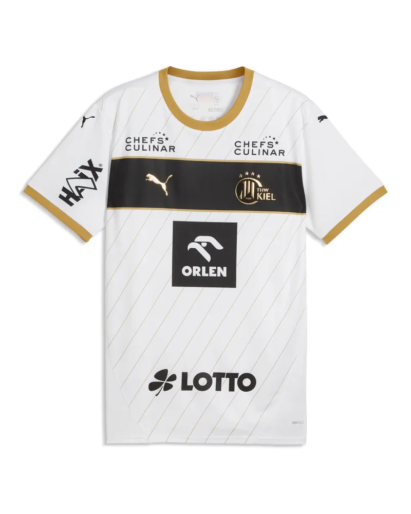 Puma Maglia da pallamano THW Kiel da uomo, Accessori, Bianco White