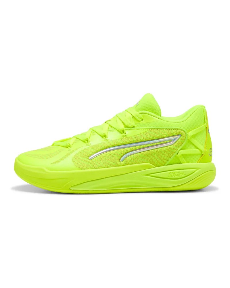 Puma Scarpe da basket Stewie 4 Flawless da donna, Scarpe, Giallo Yellow