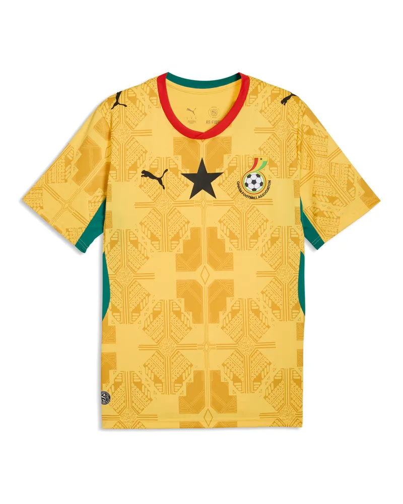 Puma Maglia Away Ghana 2026 da uomo, Accessori, Giallo Yellow
