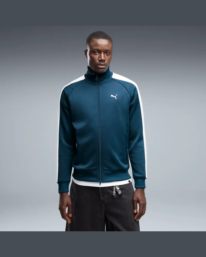 Puma Giacca da corsa T7 ALWAYS ON da uomo, Abbigliamento, Blu Blue