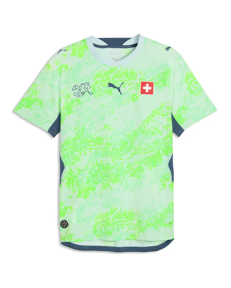 Puma Maglia Away Svizzera Authentic 2026 da uomo, Accessori, Blu Blue