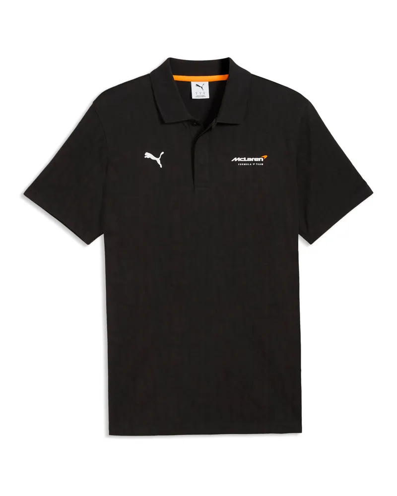 Puma Polo in jacquard McLAREN RACING da uomo, Accessori, Nero Black