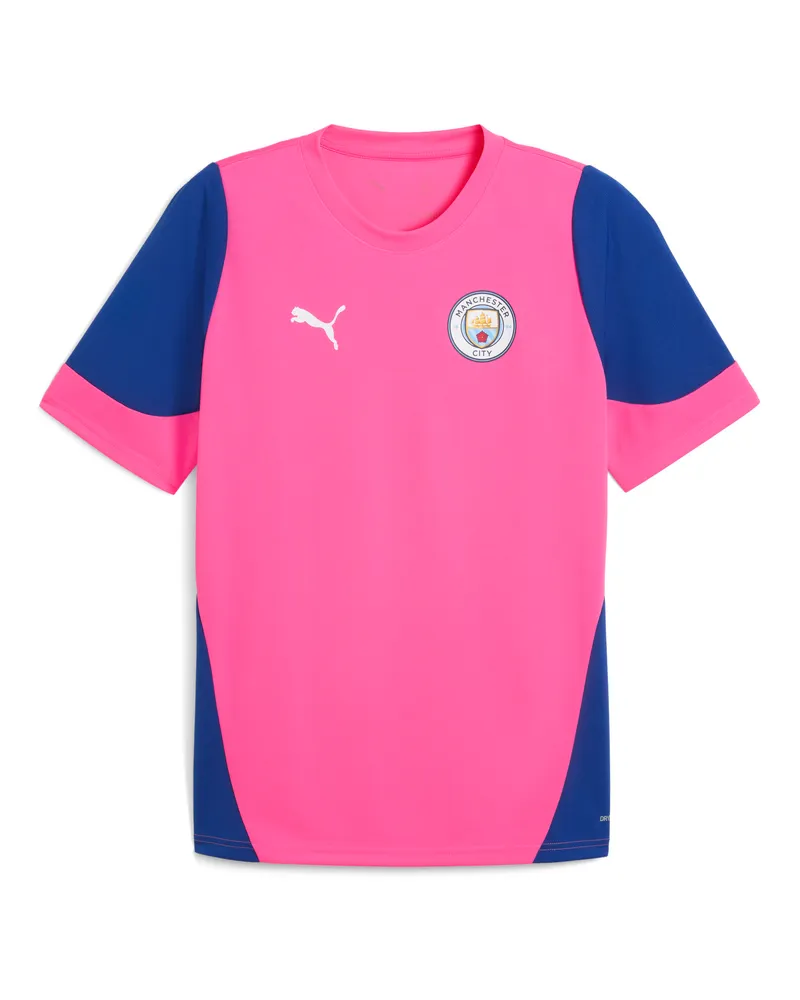 Puma Maglia da allenamento del Manchester City da uomo, Accessori, Rosa Pink