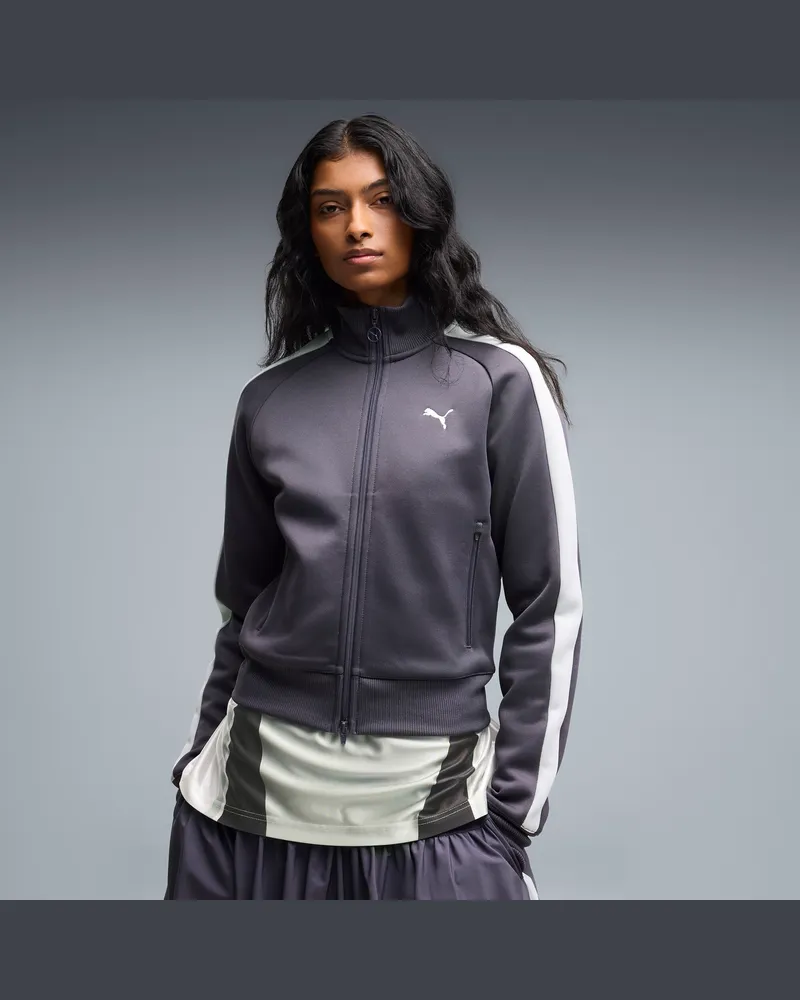 Puma Giacca da corsa corta T7 ALWAYS ON da donna, Abbigliamento, Grigio Gray