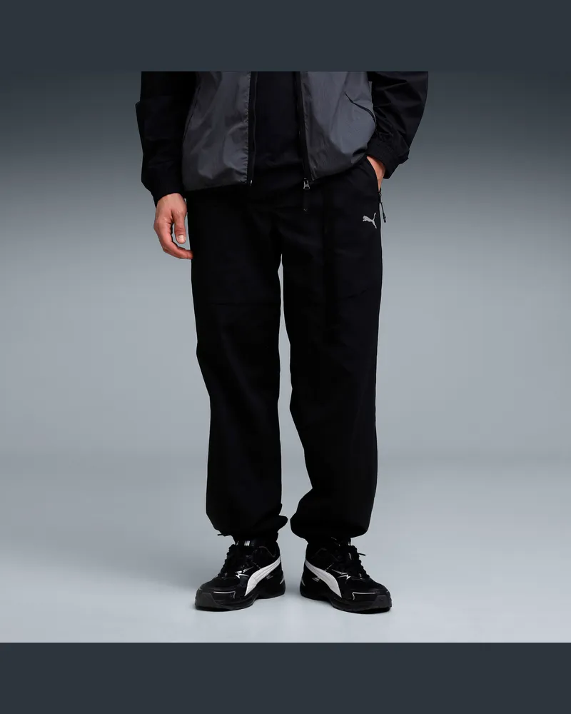 Puma Pantaloni invernali TECH dal taglio morbido da uomo, Abbigliamento, Nero Black