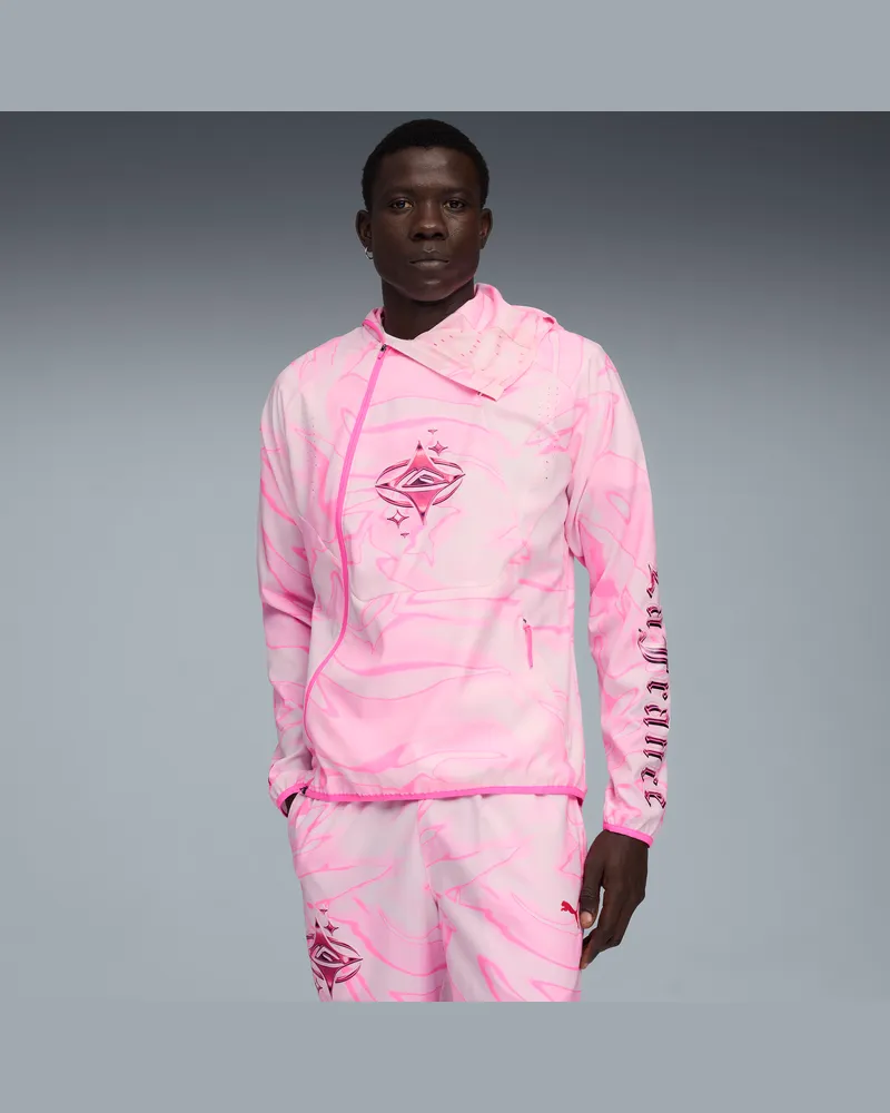 Puma Giacca sportiva LaFrancé HEEM Rosa, Abbigliamento Pink