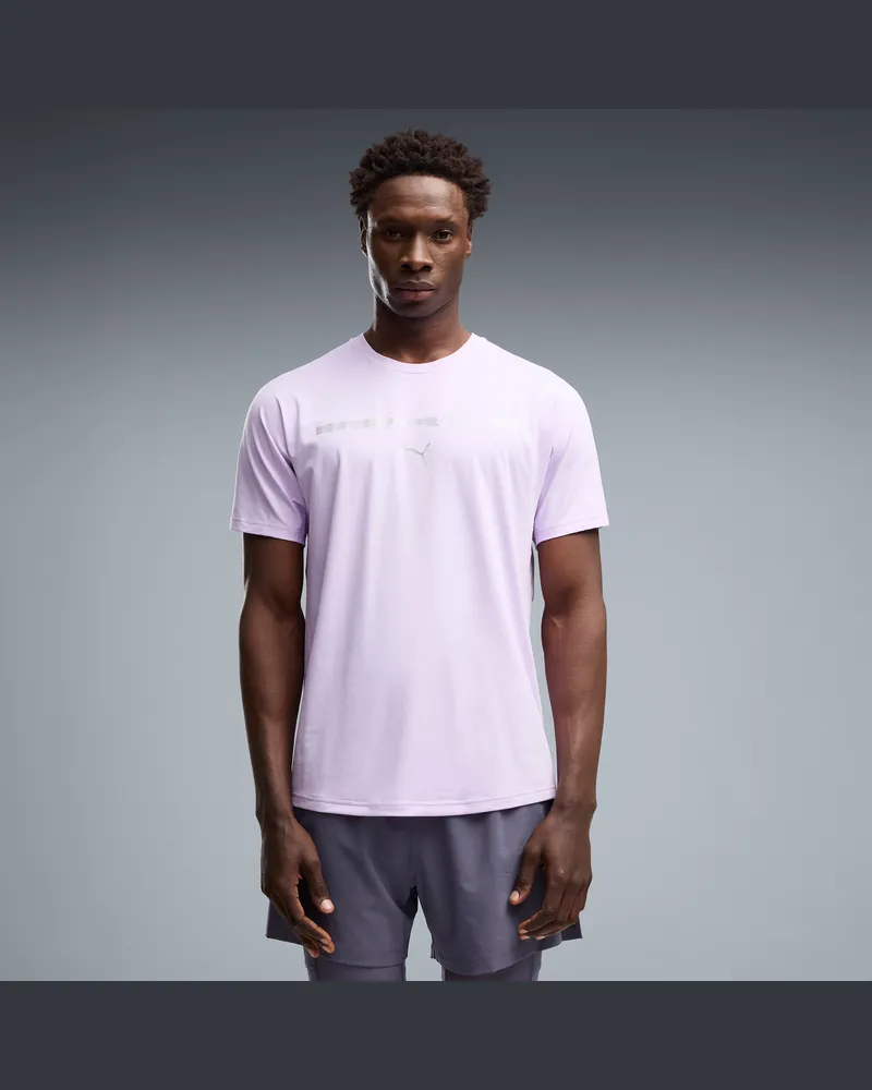 Puma T-shirt da running Brightstride CLOUDSPUN da uomo, Accessori, Viola Purple