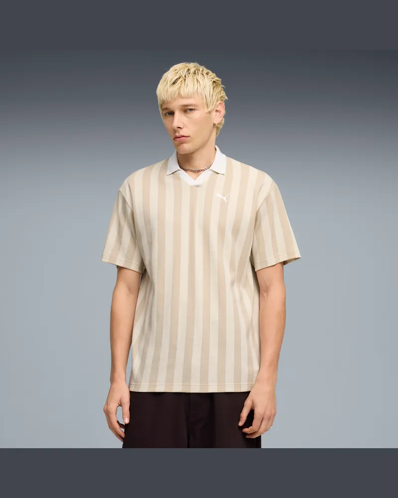 Puma Polo  Class dal taglio morbido da uomo, Abbigliamento, Bianco White