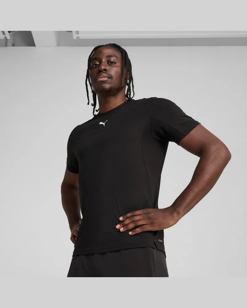 Puma Morbida t-shirt traspirante CLOUDSPUN da uomo, Abbigliamento, Nero Black