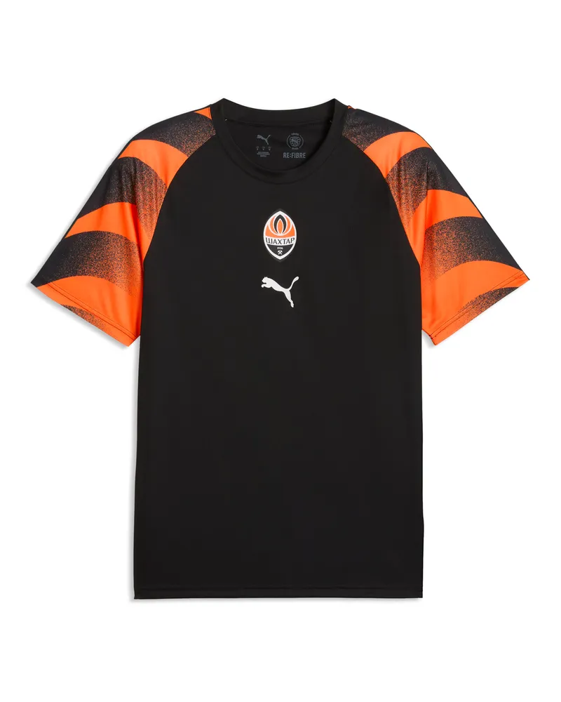 Puma Maglia da riscaldamento Shakthar Donetsk da uomo, Accessori, Nero Black