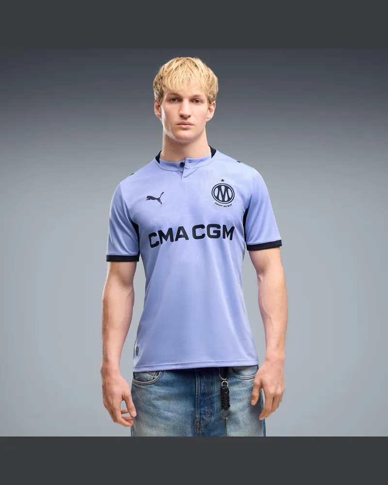 Puma Maglia Third Olympique de Marseille 26/27 da uomo, Accessori, Viola Purple
