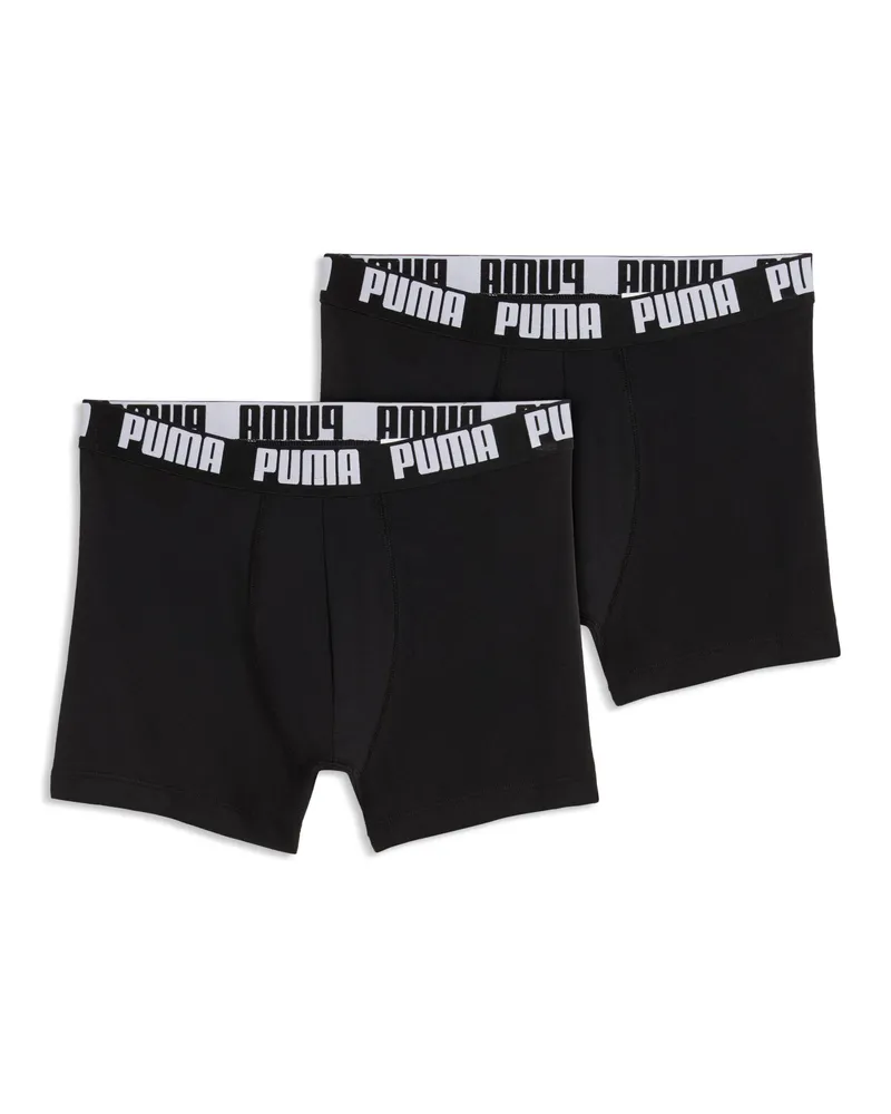 Puma Boxer in confezione da pezzi da uomo, Abbigliamento, Nero Black