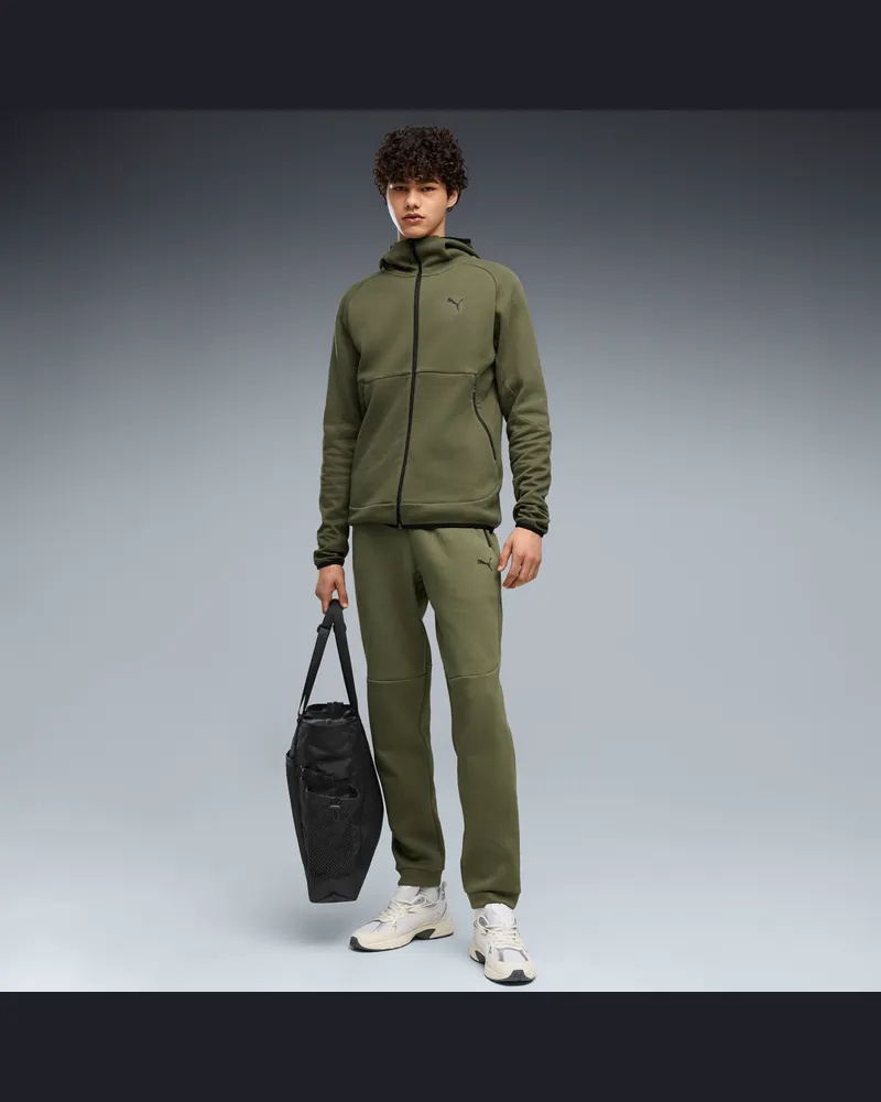 Puma Pantaloni TECH Elevated da uomo, Abbigliamento, Verde Green