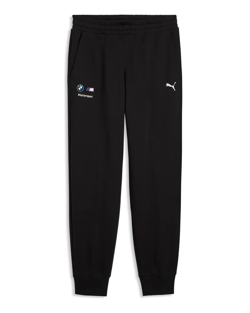 Puma Pantaloni in pile BMW M Motorsport Essentials da uomo, Accessori, Nero Black