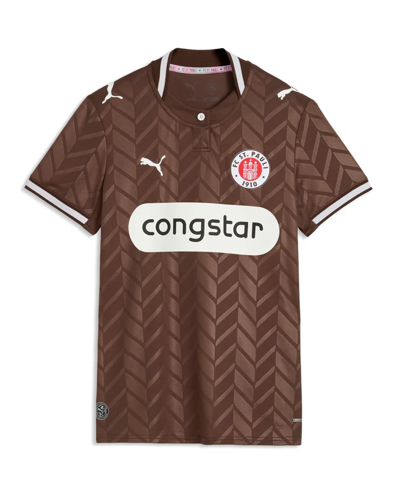 Puma Maglia Home FC St. Pauli 26/27 da donna, Accessori, Marrone Brown