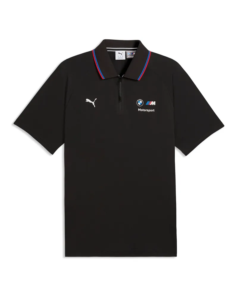 Puma Polo BMW M MOTORSPORT Sportswear da uomo, Accessori, Nero Black