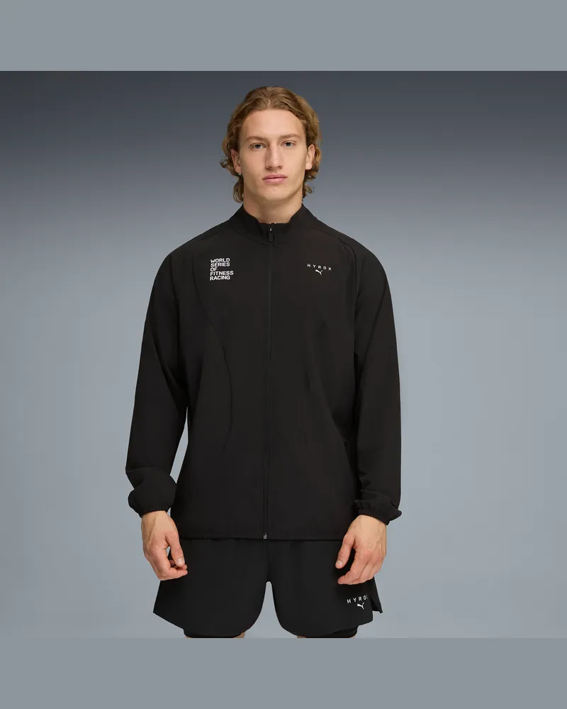 Puma Giacca da riscaldamento  x HYROX DRYELITE da uomo, Abbigliamento, Nero Black