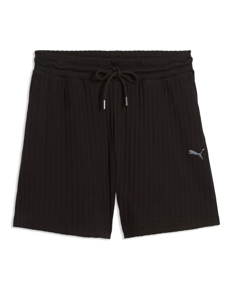 Puma Shorts a vita alta HER 5" da donna, Accessori, Nero Black