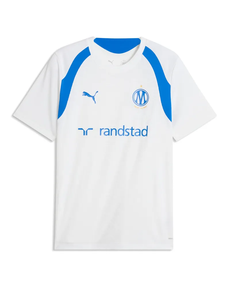 Puma Maglia da training Olympique de Marseille da uomo, Accessori, Bianco White