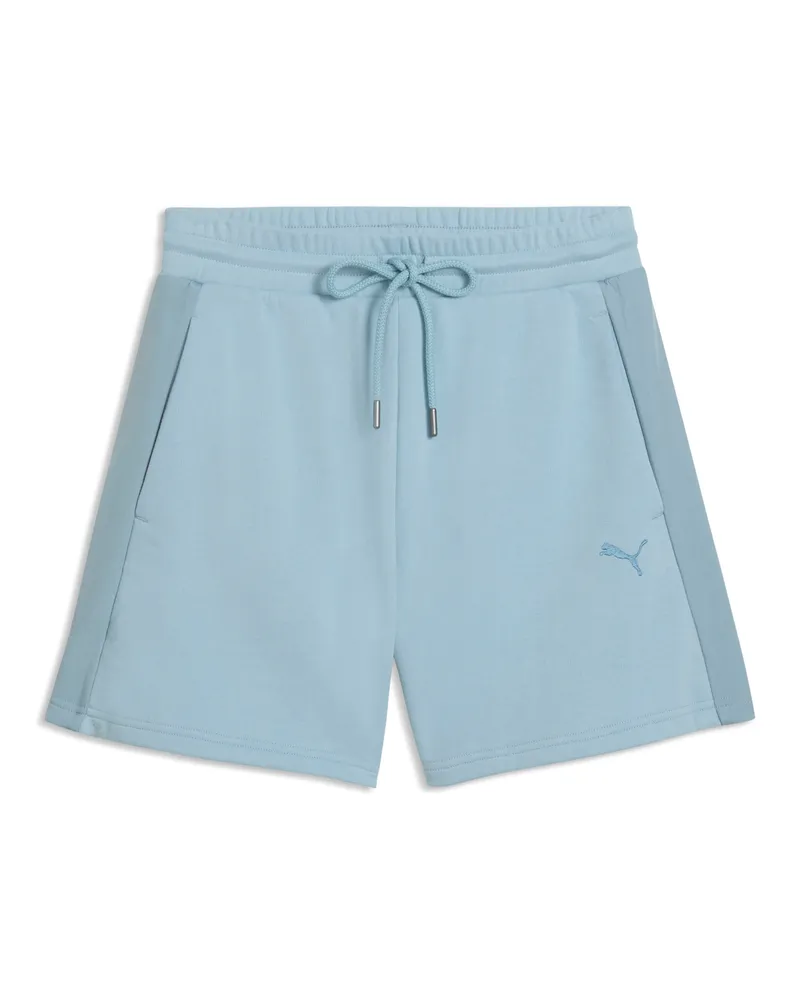 Puma Shorts a vita alta HER 5" da donna, Accessori, Blu Blue
