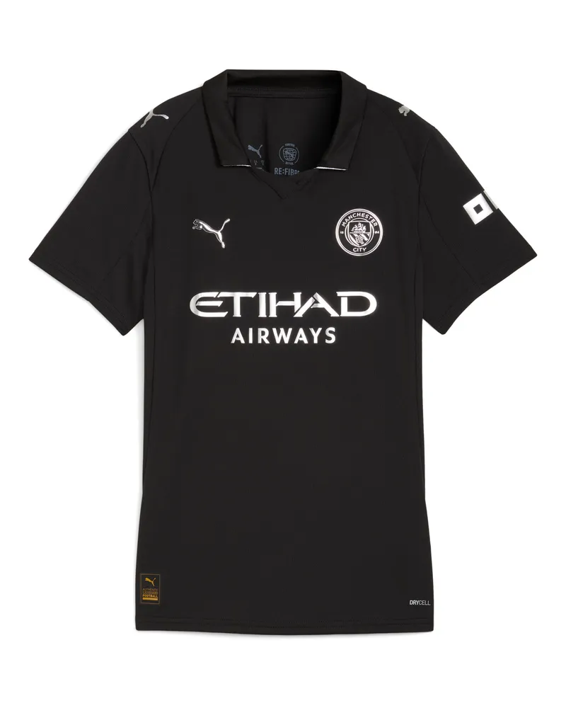 Puma Maglia gara Away Manchester City 25/26 da donna, Accessori, Nero Black