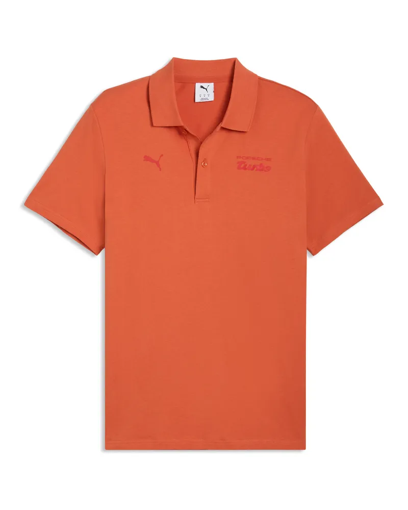 Puma Polo Porsche Legacy Essentials da uomo, Accessori, Arancione Orange