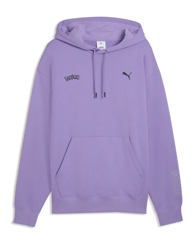 Puma Felpa con cappuccio e grafica  x POKÉMON dal taglio morbido da uomo, Accessori, Viola Purple