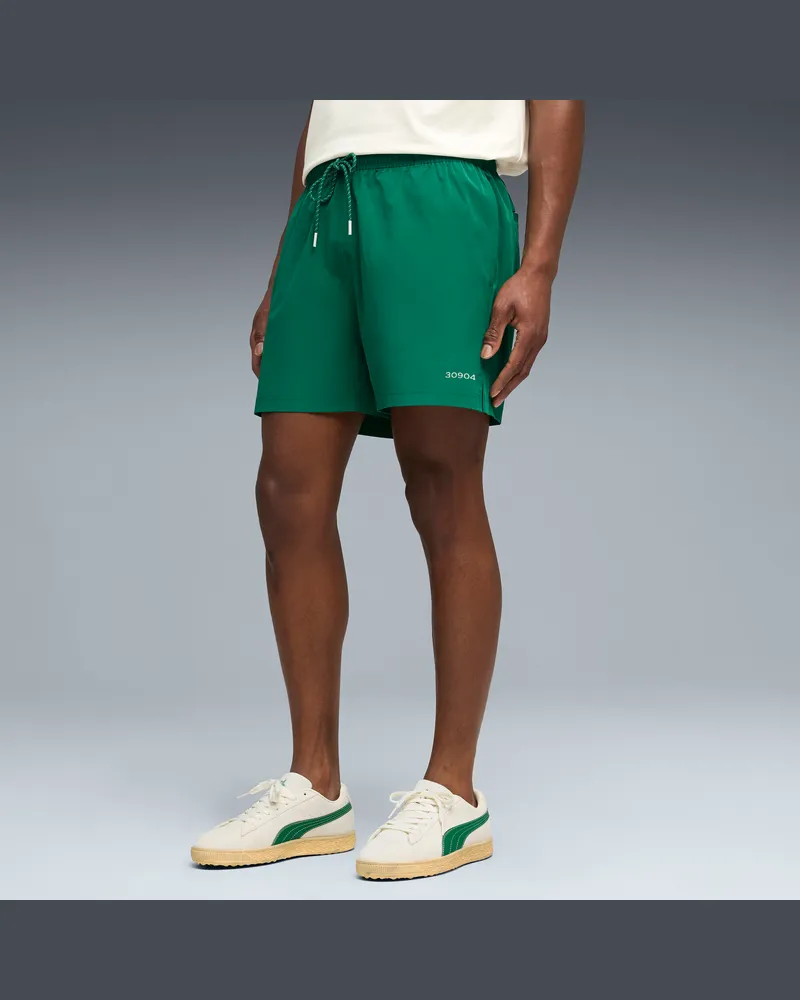 Puma Shorts da golf in tessuto 30904 da uomo, Abbigliamento, Verde Green