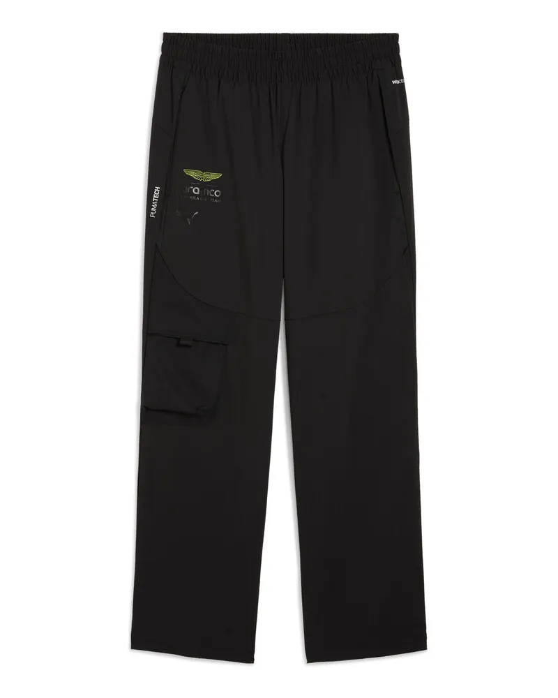 Puma Pantaloni  x ASTON MARTIN ARAMCO F1® TEAM PUMATECH da uomo, Accessori, Nero Black
