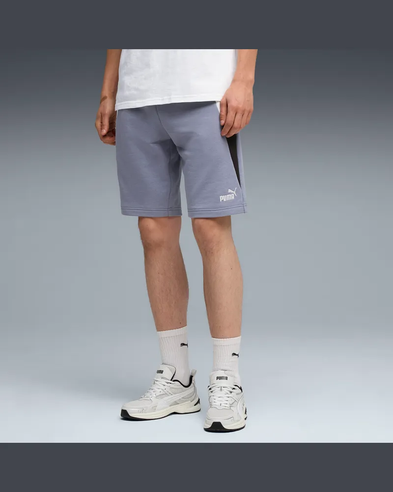Puma Shorts Essentials Block 10" da uomo, Abbigliamento, Grigio Gray