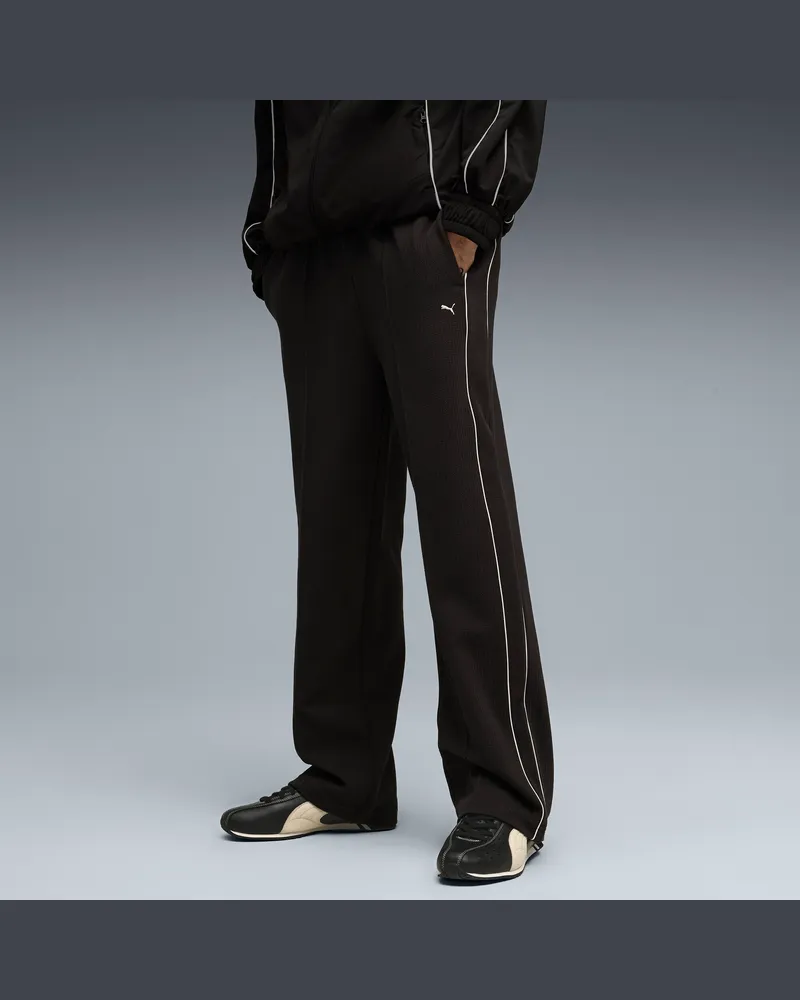 Puma Pantaloni sportivi T7 da uomo, Abbigliamento, Nero Black