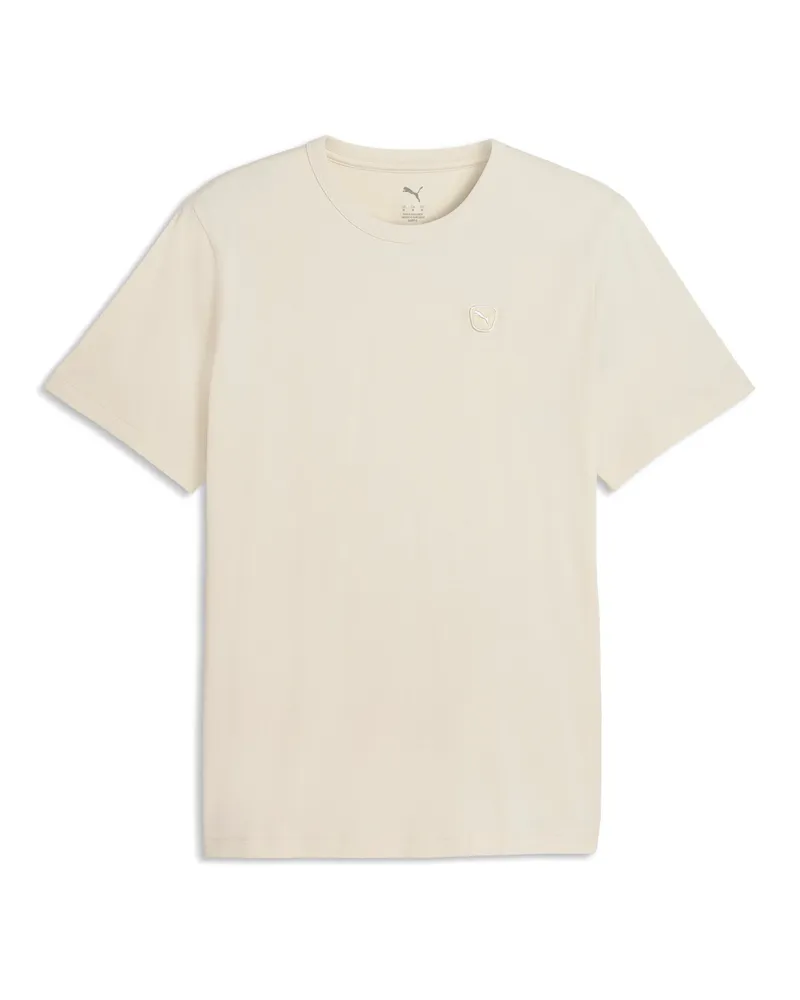 Puma T-shirt da uomo Essentials Elevated, Accessori, Bianco White
